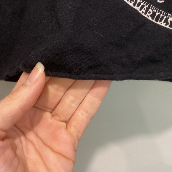 John Galt Black Graphic Astrology Tee Size medium - Picture 3 of 9